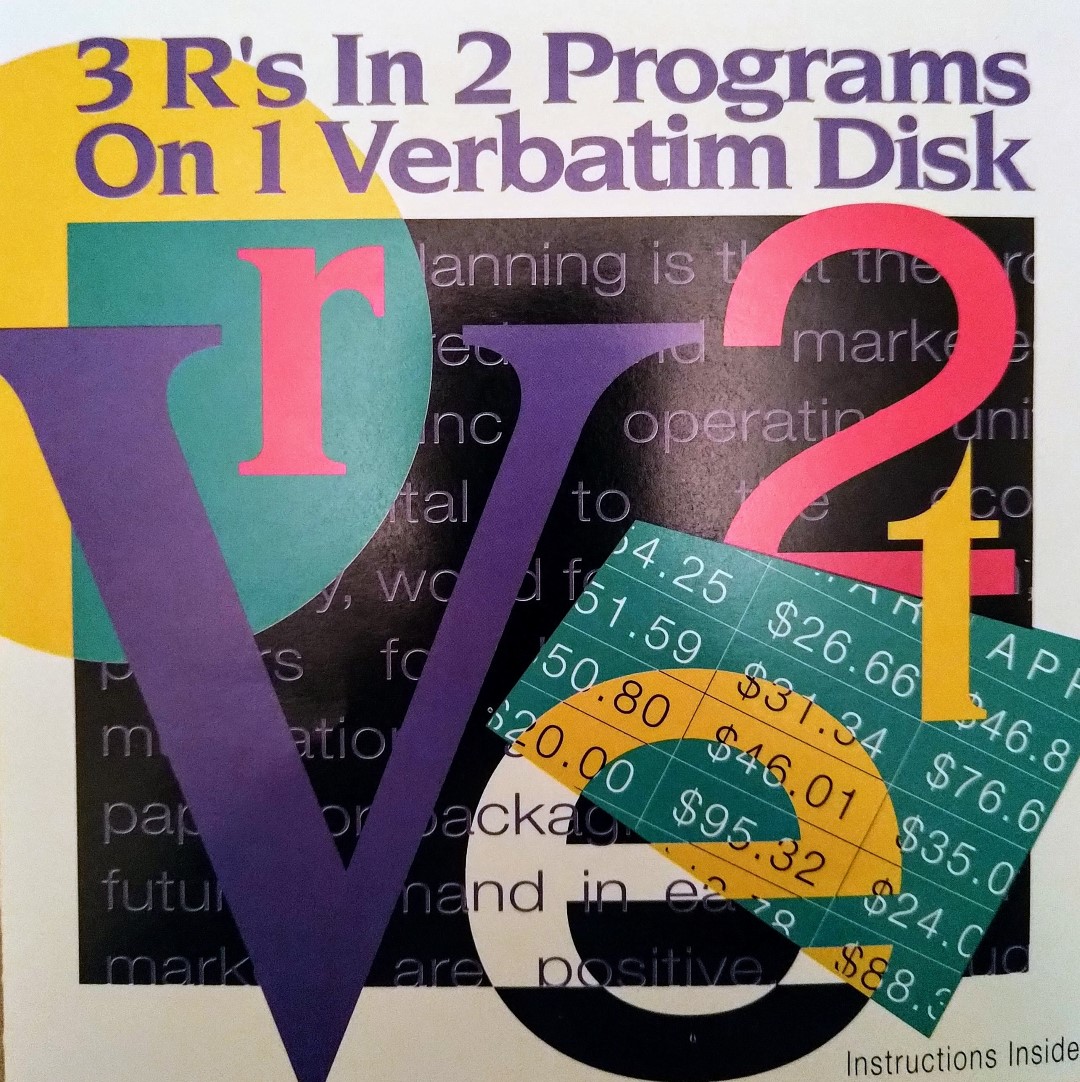Spinnaker Software The Planner and The Writer promotional diskette